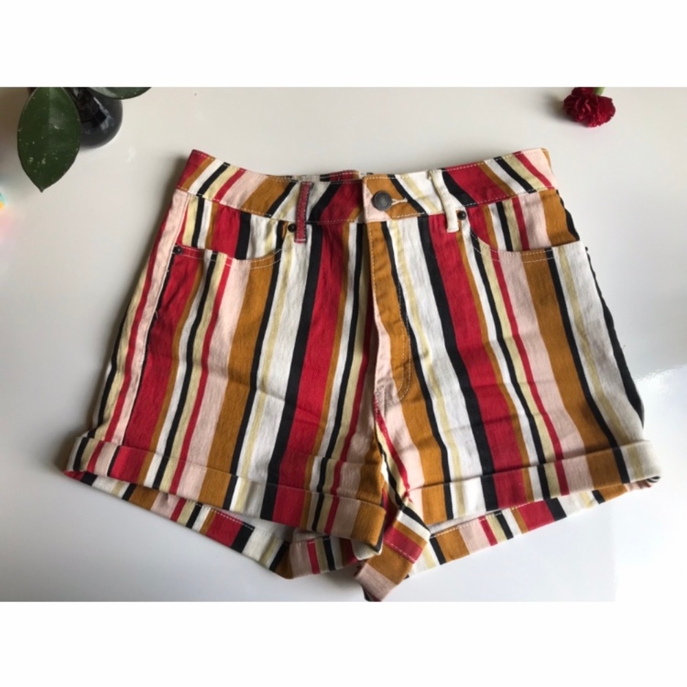 Striped shorts